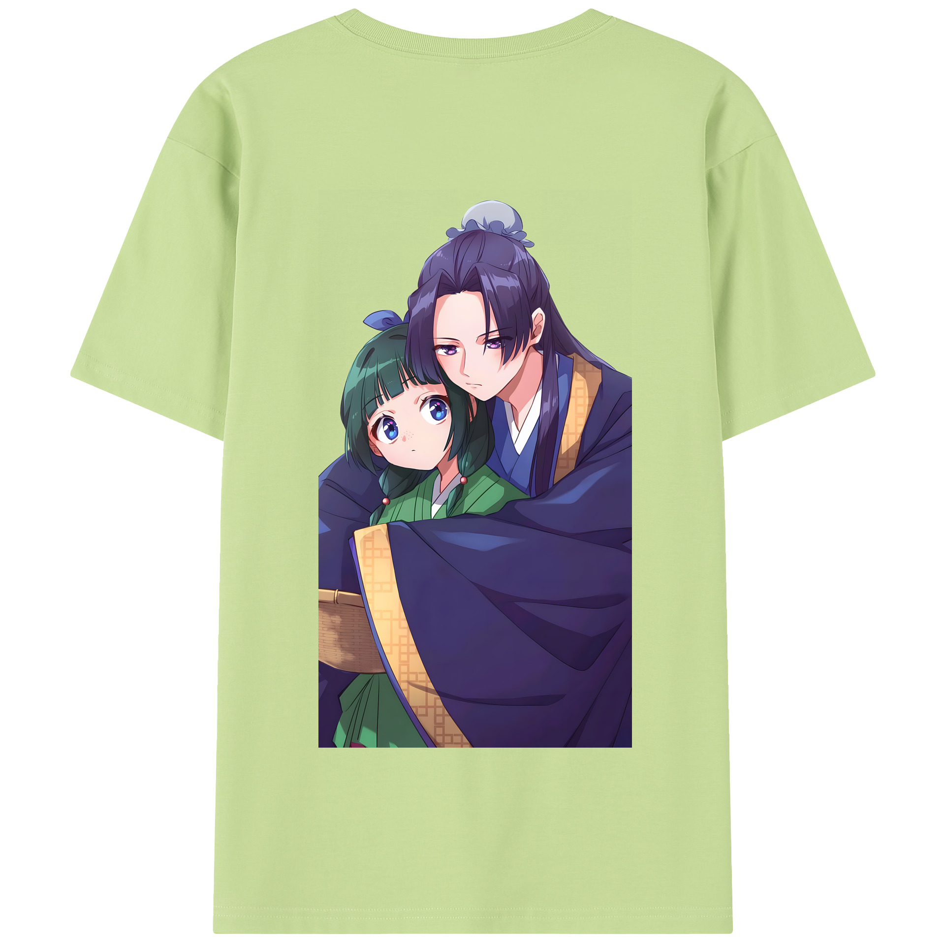 （画像用） 薬屋のひとりごと The Apothecary Diaries 綿100％半袖Tシャツ（背面プリント）